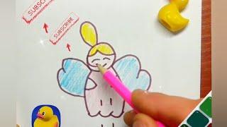Маленькая фея: Простой рисунок для детей / Little Fairy: Easy Drawing for Kids