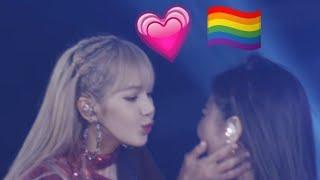 Lisa Being Gay With Her Members