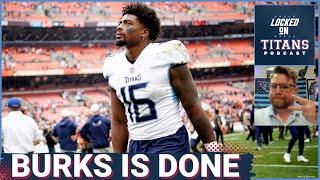 TENNESSEE TITANS ROSTER PREDICTIONS: Treylon Burks MUST BE CUT, Levis Needs Trade & Rookie Receivers