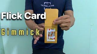 Flick Card Magic Gimmick