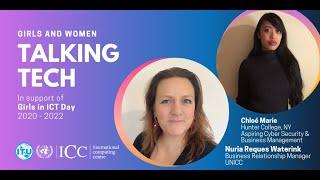 Girls and Women Talking Tech Interview 39 - Nuria Reques Waterink and Chloé Marie