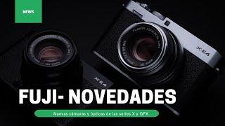 Novedades: Fujifilm X-E4, Fujinon 27mm f2.8, Fujifilm GFX100S y mucho más