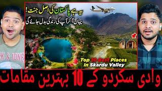 Indian Reaction On Exploring the Mini Europe In Pakistan | Top 10 Places In Skardu Valley | M Bross