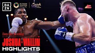 FIGHT HIGHLIGHTS | Anthony Joshua vs. Otto Wallin