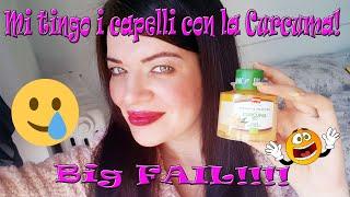 Mi tingo i capelli con la curcuma (BIG FAIL!!!!)