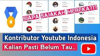 DAFTAR Channel Yang Menjadi Kontributor Youtube IndonesiaSiapakah Mereka