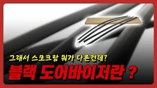 블랙 도어바이저, 스모크와는 어떤 차이점이 있는거야? ( 블랙 도어바이저, 약칭 BDV란? )