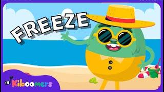 Summer Freeze Dance - THE KIBOOMERS Preschool Dance Songs - Brain Break