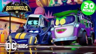 Racing With The Batwheels!  | Batwheels | @dckids