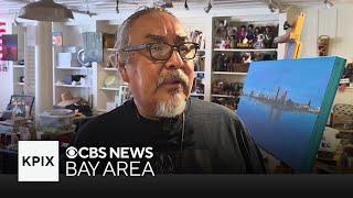 Native American artist celebrates Apache heritage and Oakland in his paintings