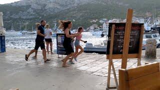 Freak storm, Komiza, Croatia, storm July 2023