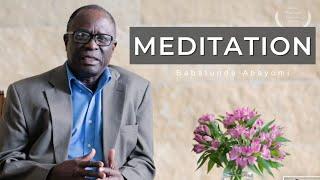 Meditation | Babatunde Abayomi