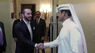Acuerdos del presidente Nayib Bukele en Qatar