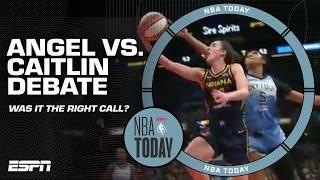 'That was the CORRECT whistle!' - Chiney on Angel Reese's flagrant 1 on Caitlin Clark | NBA Today