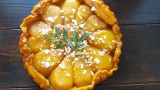 Рецепт ПРОСТОГО ПИРОГА с ГРУШАМИ в карамелиТАРТ ТАТЕНpear tart taten