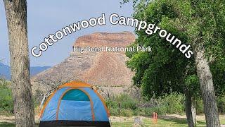 Exploring Big Bend National Park, Cottonwood Campground Site #3 for the Ultimate Camping Experience!