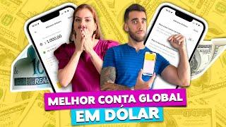 Melhor CONTA GLOBAL em dólar para viagens aos EUA!