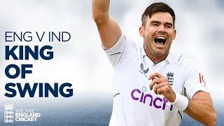  Huge Swing! |  Jimmy Anderson Takes ANOTHER 5-Wicket Haul | England v India 2022