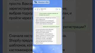 Shopify как создать магазин