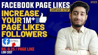 Increase Your FB Page Likes/Followers In Low Cost | FB Page Likes Campaign Setup | Get 1Million+ #5