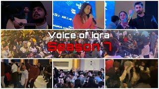 Voice of iqra Season 7 | Vlog