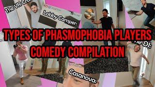 Types of Phasmophobia Players SHORTS Compilation (PART 1 - 10) #shorts