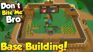 Base Building & POLICE STATION ARMORY! - Don't Bite Me Bro Gameplay - Open World Zombie Survival