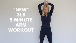 *NEW* 3LB 5 MINUTE ARM WORKOUT