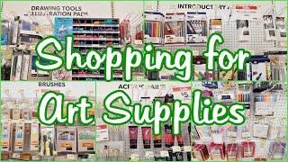 SHOPPING FOR ART SUPPLIES JOANN FABRIC AND CRAFTS STORE