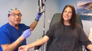 Watch a live IV and process of Ketamine infusion therapy | Ketamine Clinics of Los Angeles