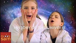 Sophia and Bella in HISTORY OF THE UNIVERSE FOR KIDS in 10 MINUTES!! on Mugglesam