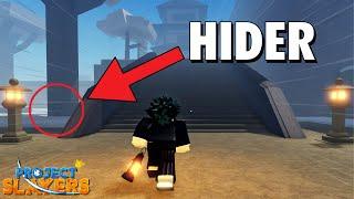 I Hosted Project Slayers HIDE & SEEK For Robux...