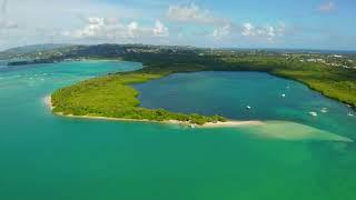 Tropical paradise Stunning beach gateway Relaxing music and 4K footage