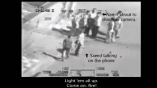 Видео-загадка. Расстрел мирных людей с вертолетов