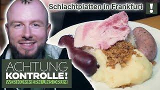 Der Himmel für FLEISCHESSER!  Wo gibt es die beste Schlachtplatte in Frankfurt? | Achtung Kontrolle