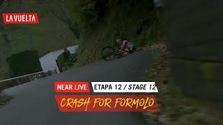 Crash for Formolo - Stage 12 | La Vuelta 20