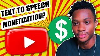 How to Monetize text to speech Videos on youtube