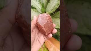 Carnilian stone transparent