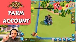 DO THIS TODAY: Make a farm account NOW, here's how | Rise of Kingdoms