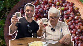 Tasting The Homemade Wine I Made With Nonno One Year Ago