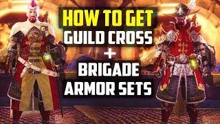 HOW TO GET THE HIDDEN ARMOR SETS! Guild Cross and Brigade Armor Set Monster Hunter World