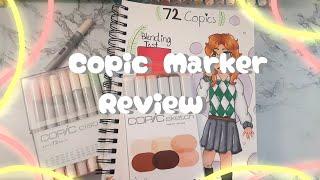 Reviewing the 72 set of Copic Markers //Ciao starter set 