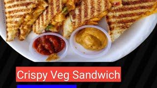 Crispy Veg Sandwich - The Secret is in the Breading