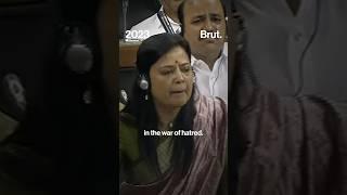 “We will take you on and we will win.” Mahua Moitra’s scathing speech in Parliament.