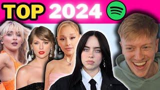 TOP SONGS OF 2024 *you will be shocked* | REACTION