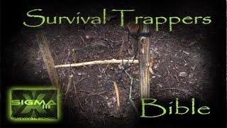 The Survival Trappers Bible Part 8 T Bar Snares