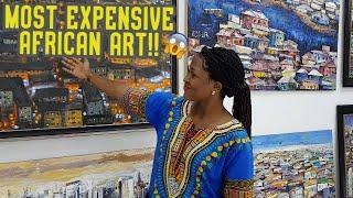 The Beauty of AFRICAN ART! | Inside Africa's MOST EXPENSIVE Art Gallery