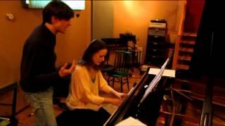 Carlos Gardel - Sus ojos se cerraron - tango. Quirijn de Lang & Eke Simons