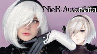 2B Cosplay Makeup