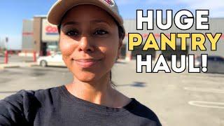 HUGE PREPPER PANTRY HAUL AT COSTCO! SHTF Food Stockpile
